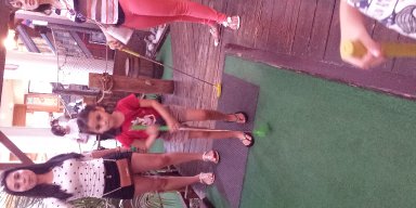 Having fun