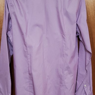 Kenneth Cole REACTION Men's Slim Fit&nbsp; Technicole Stretch Solid Dress Shirt (Purple)